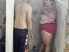 shower lover fuck