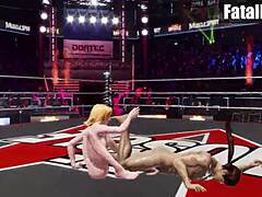 Nude Wrestling Grapple