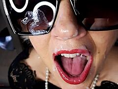 huge facial cumshot