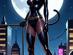 catwoman anal fuck
