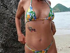  bikini hidden tease