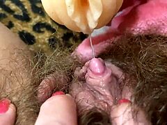 Clit Orgasm Closeup