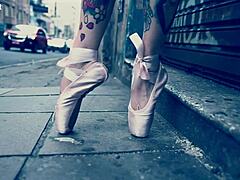 ballerina foot fetish