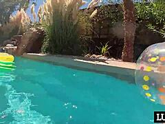 pool pussy soak