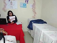 Doctor Pounds Patient