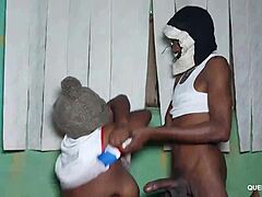 Spying Ebony Pussy