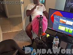 ebony bbc anal