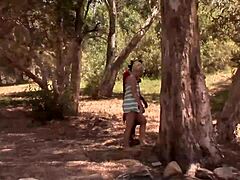 Blonde BBC Outdoor Fuck