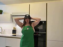 facefuck big ass barista