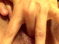 Italian Bitch Fingers Pussy