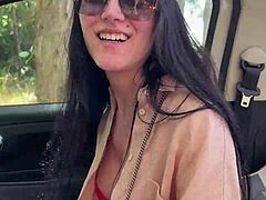 Girlfriend Car Cum