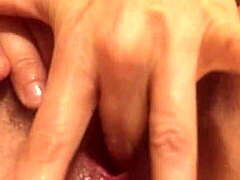 Italian Bitch Fingers Pussy