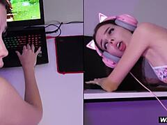 petite gamer dominated