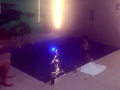Motel Pool Threesome