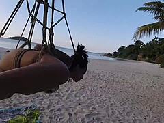 coconut fetish tease