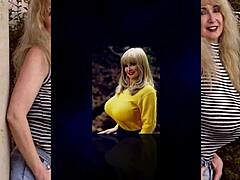 Huge BBW Downblouse