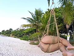 coconut fetish tease