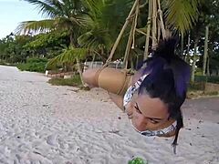 coconut fetish tease