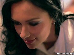 white shirt blowjob