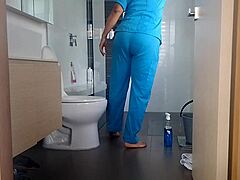 empleada follando trabajo