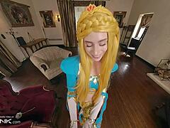 Zelda VR creampie