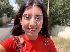 Crazy Facial Cumwalk