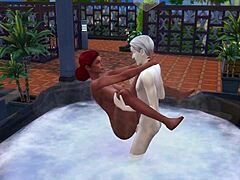 sims bath
