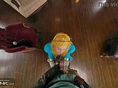 Zelda VR creampie