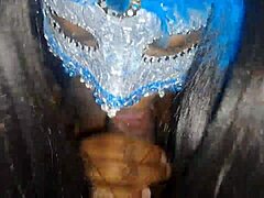 ebony mouth cum