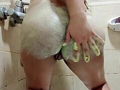 scrubbing big ass