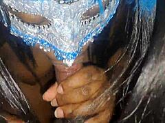 ebony mouth cum