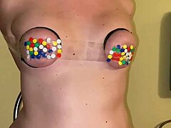 bdsm tits slap