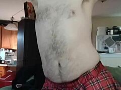 crossdresser ass tease