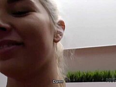 Blonde Stops Fighting