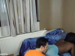 ebony pantyhose worship