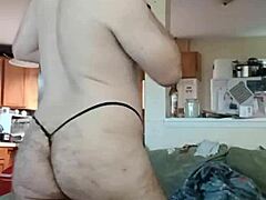 crossdresser ass tease