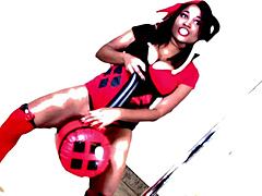 harley quinn head