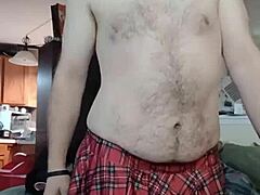 crossdresser ass tease