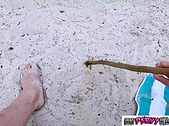 beach stacked fuck