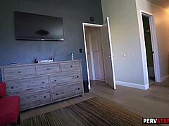 Nasty milf seduces with cock