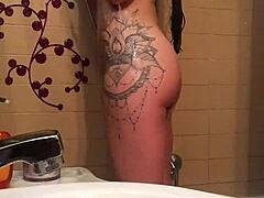 i finger in shower