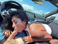 Watch outdoor car fuck