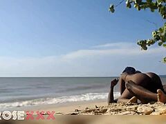 Public beach sex