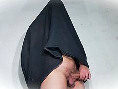 vigorous ghost penis masturbation