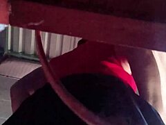 Latina upskirt voyeur