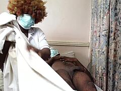 Doctor checks patients