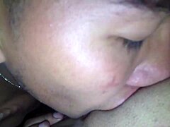 lick and creampie doggy