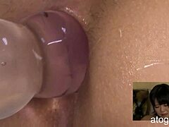 Japanese girl cums hard