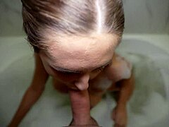 wet pussy bathroom cum