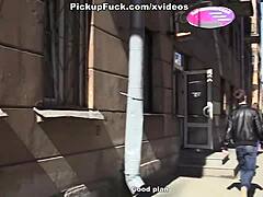 Sexy girls shows tits to horny tourists